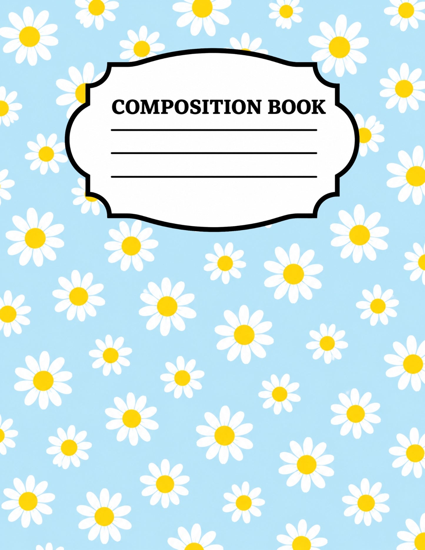 Daisy Notebook Cover