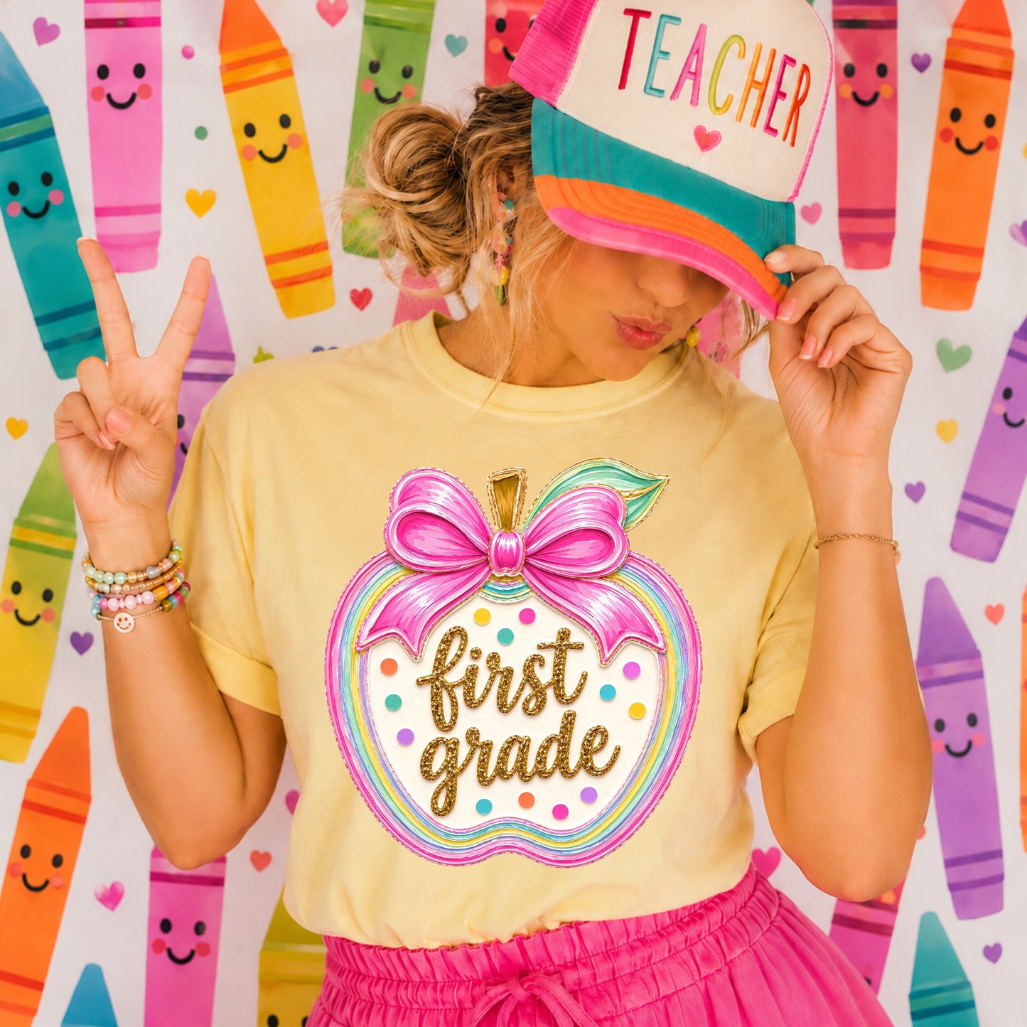 Preppy Apple Grade Level