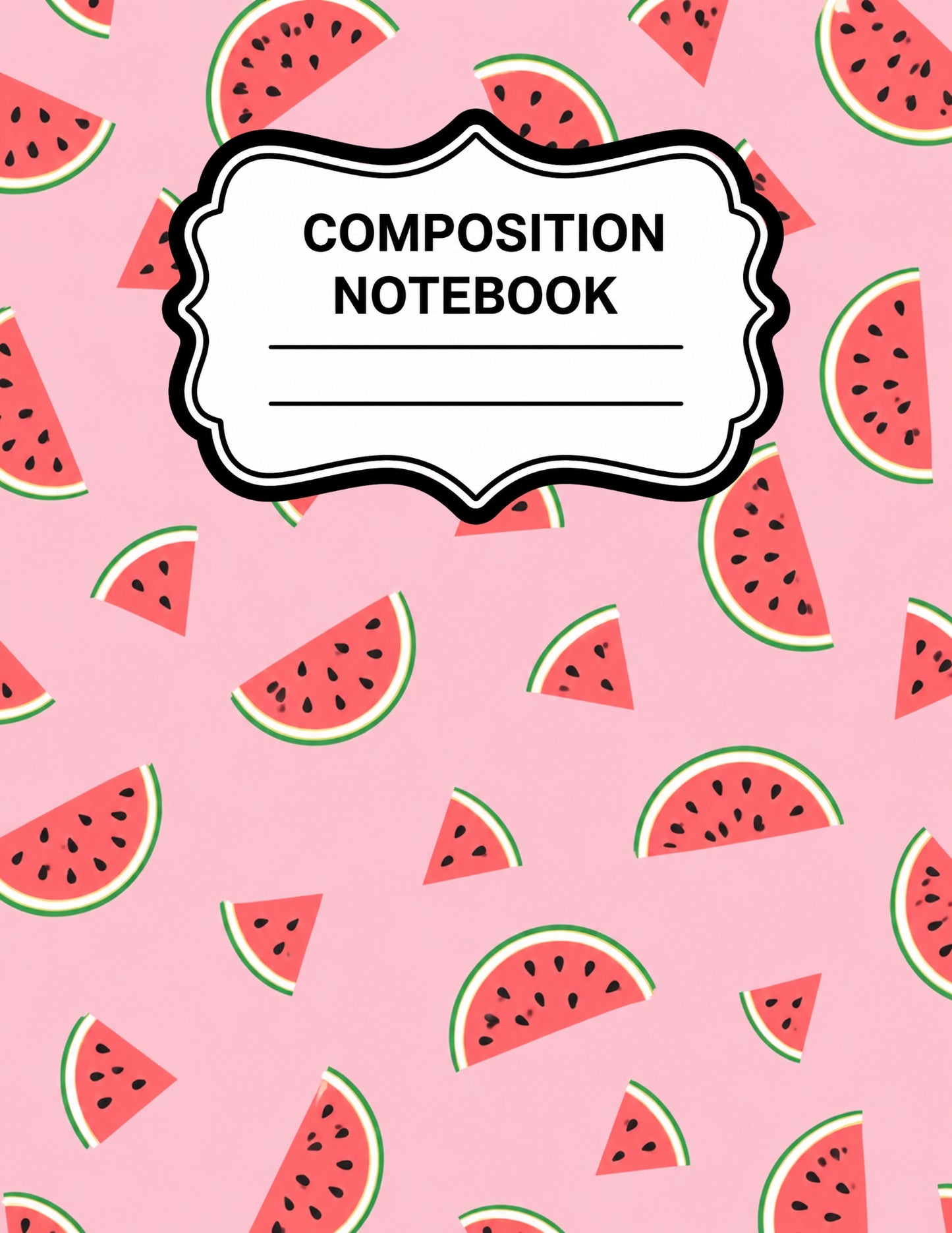 Watermelon Notebook Cover