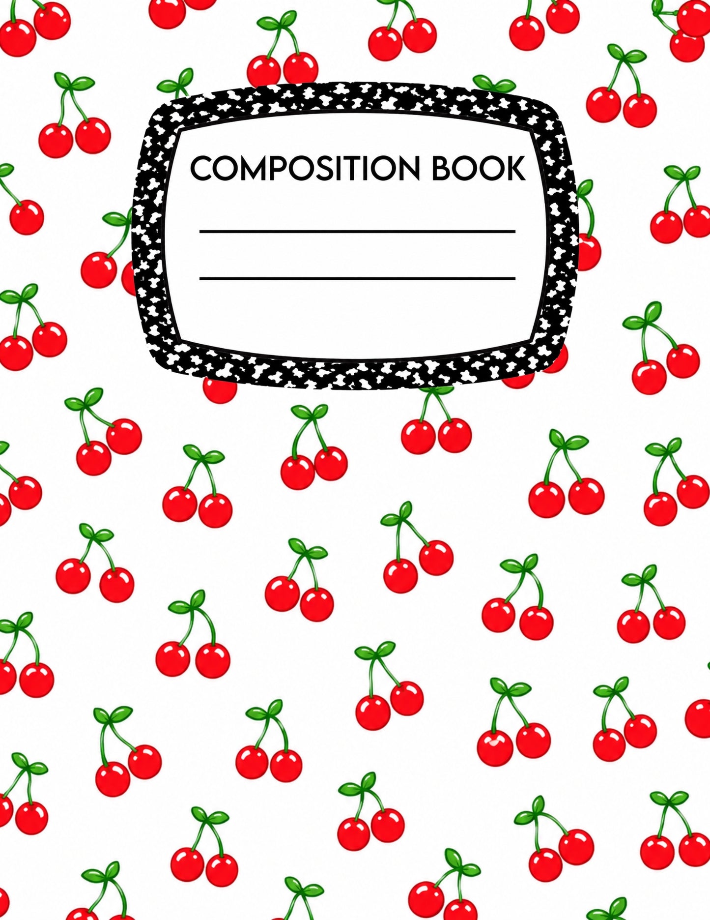 Cherry Notebook Cover