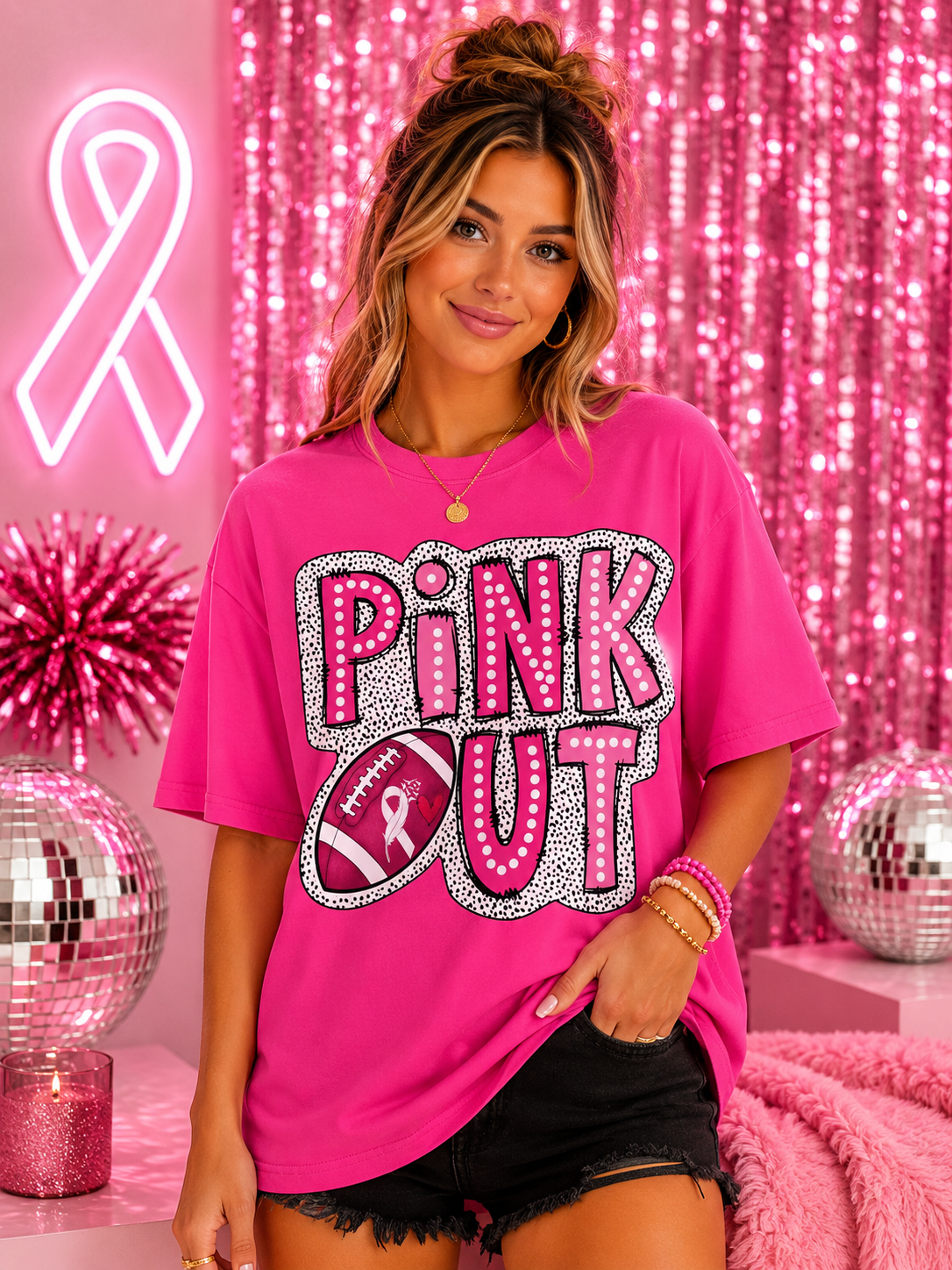 Pink Out Dots