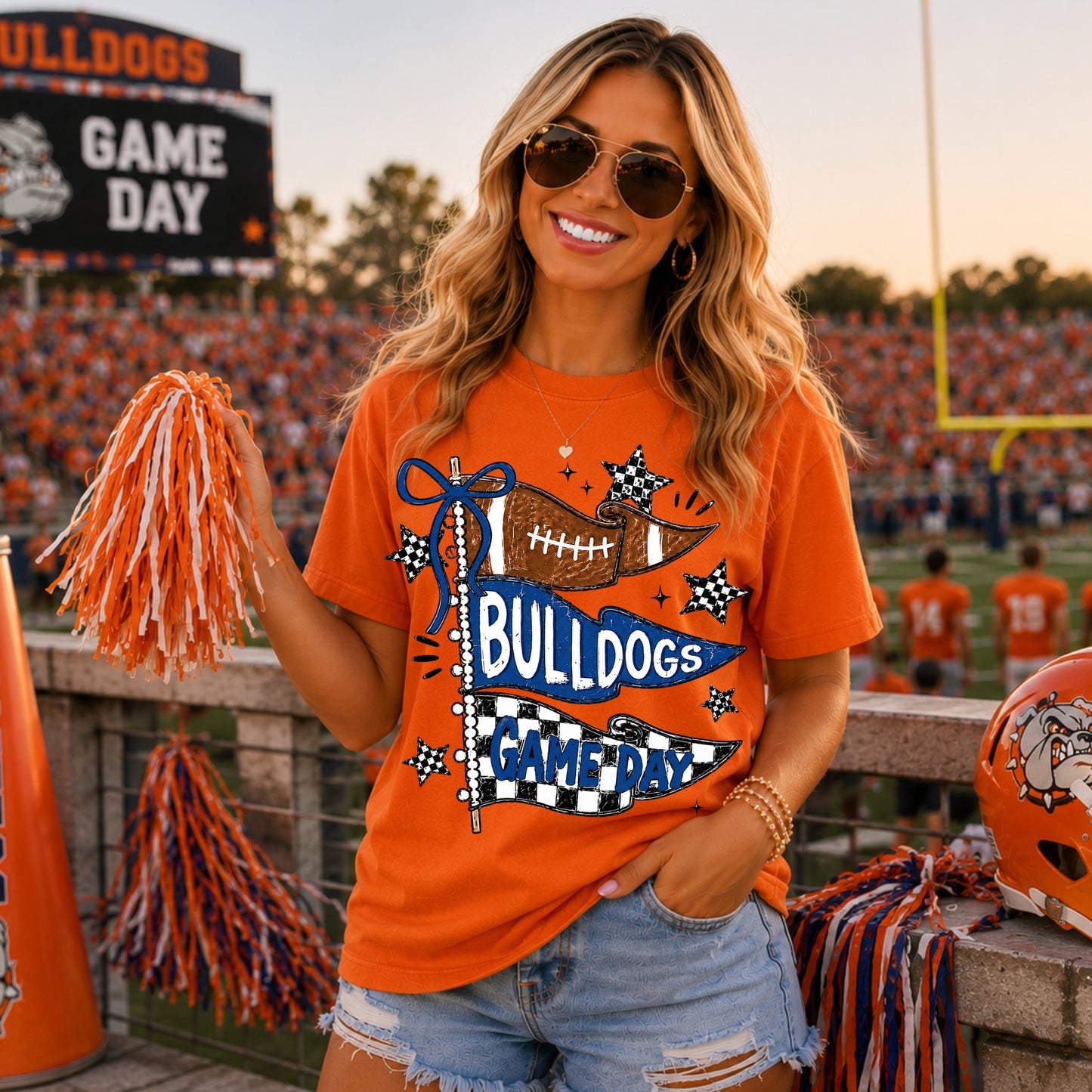 Flag Bulldogs Game Day