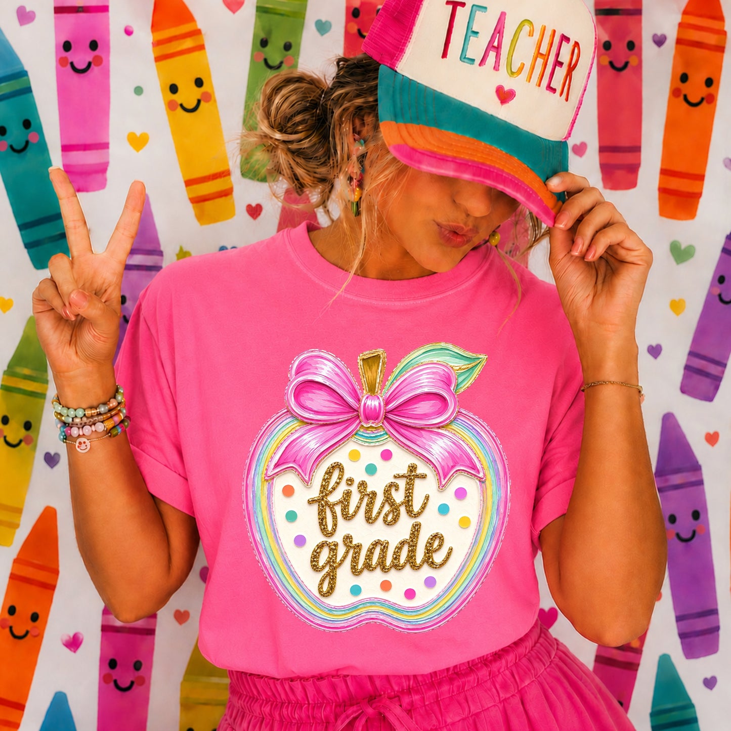 Preppy Apple Grade Level