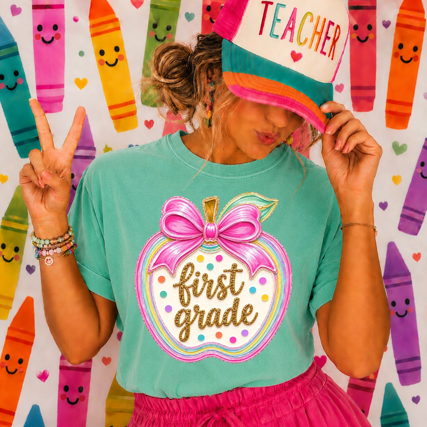 Preppy Apple Grade Level