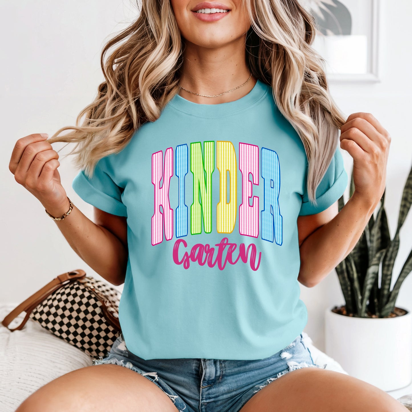 Gingham Preppy Grade Level - Kindergarten