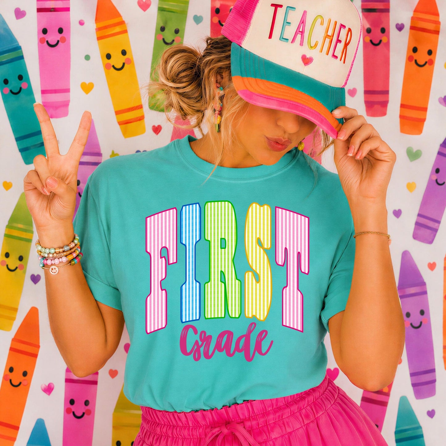Gingham Preppy Grade Level - 3rd Grade