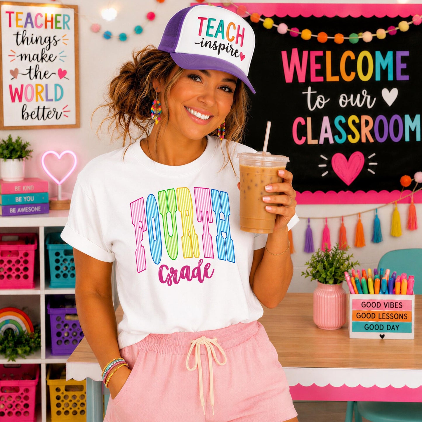 Gingham Preppy Grade Level - 3rd Grade