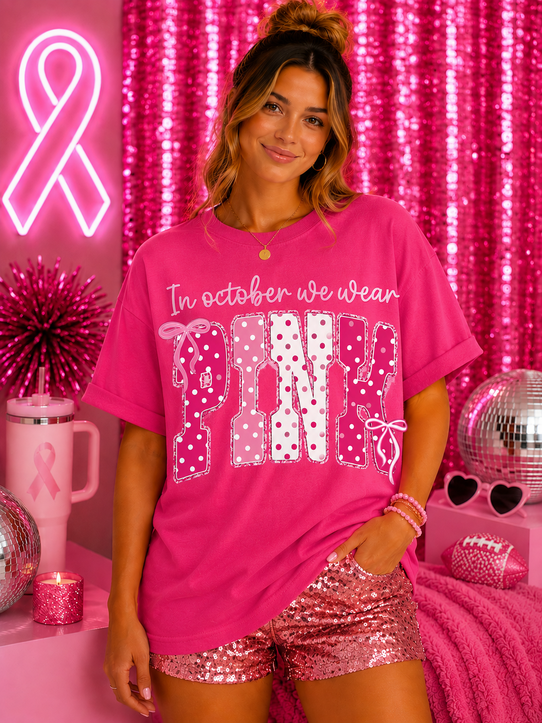 In October, We Wear Pink