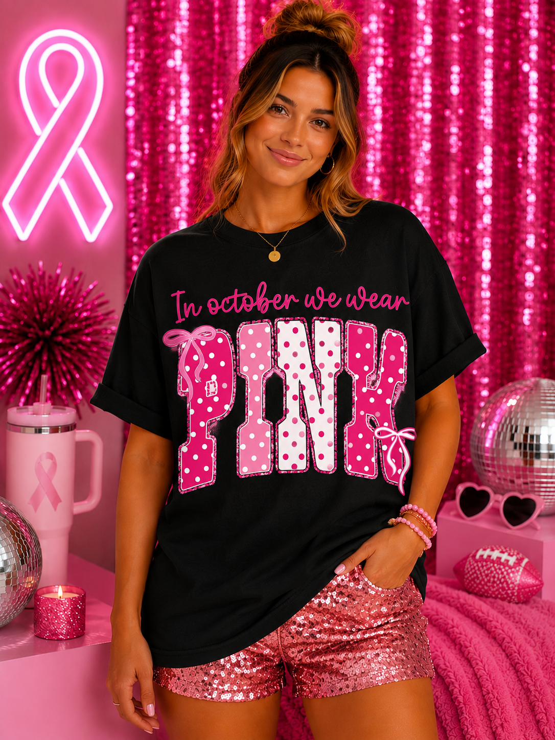 In October, We Wear Pink
